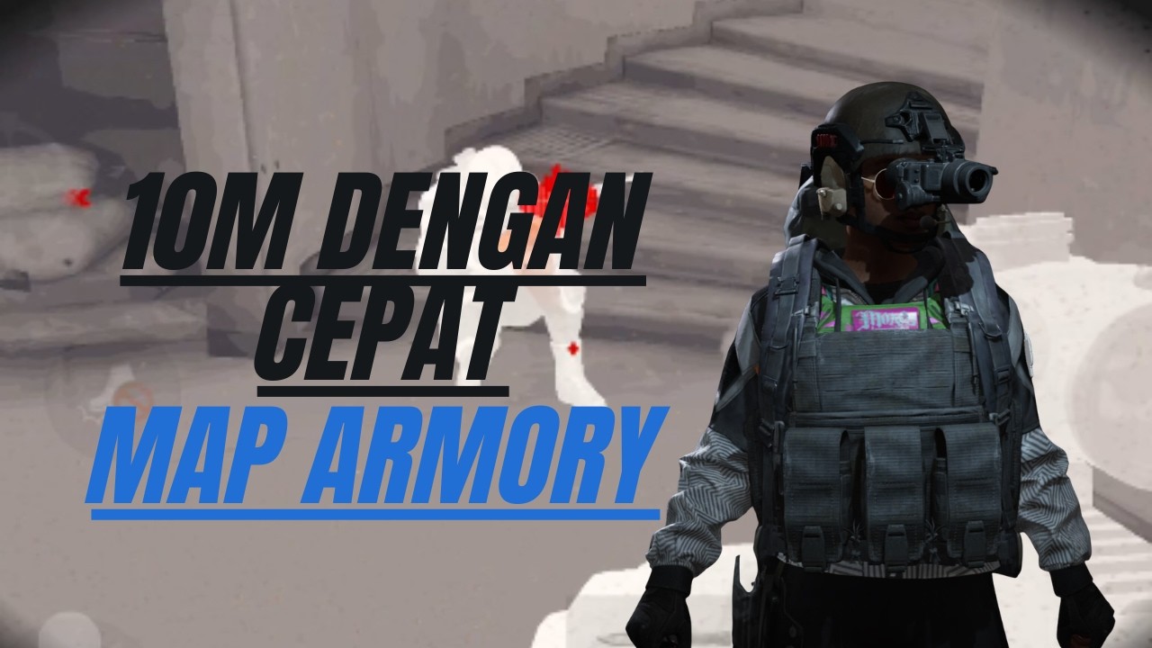 10M TERASA GAMPANG DI MAP ARMORY EVENT.