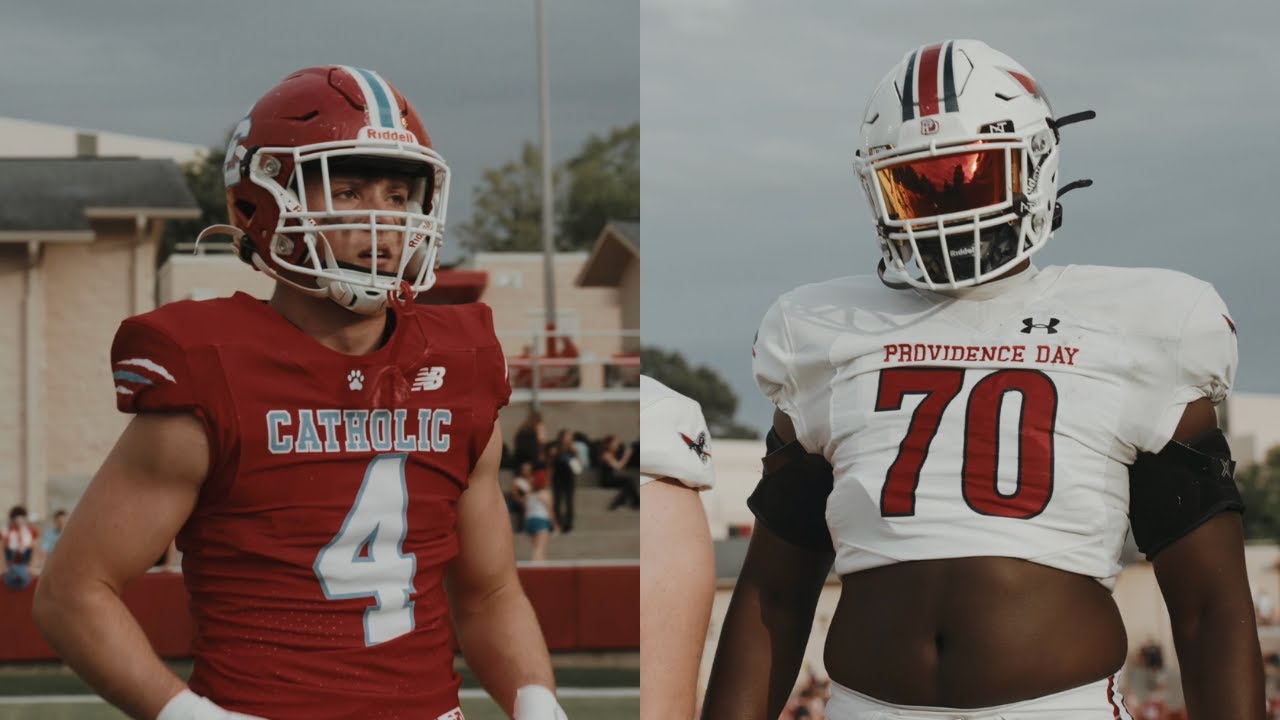 THIS ATMOSPHERE WAS CRAZY! : (#2) Providence Day vs (#20) Charlotte Catholic : NC game of the week!
