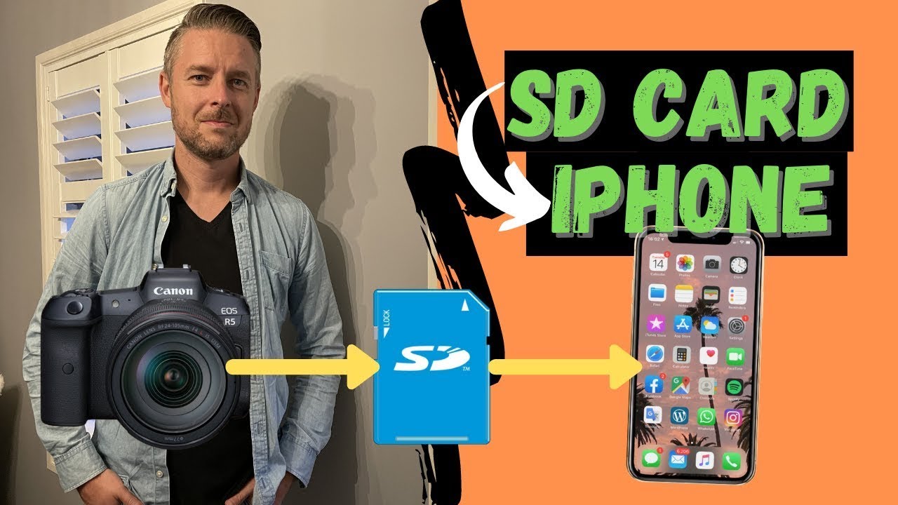 ПЕРЕНОСИТЕ ФОТО И ВИДЕО С SD-КАРТЫ НА iPhone! [пошаговое руководство]