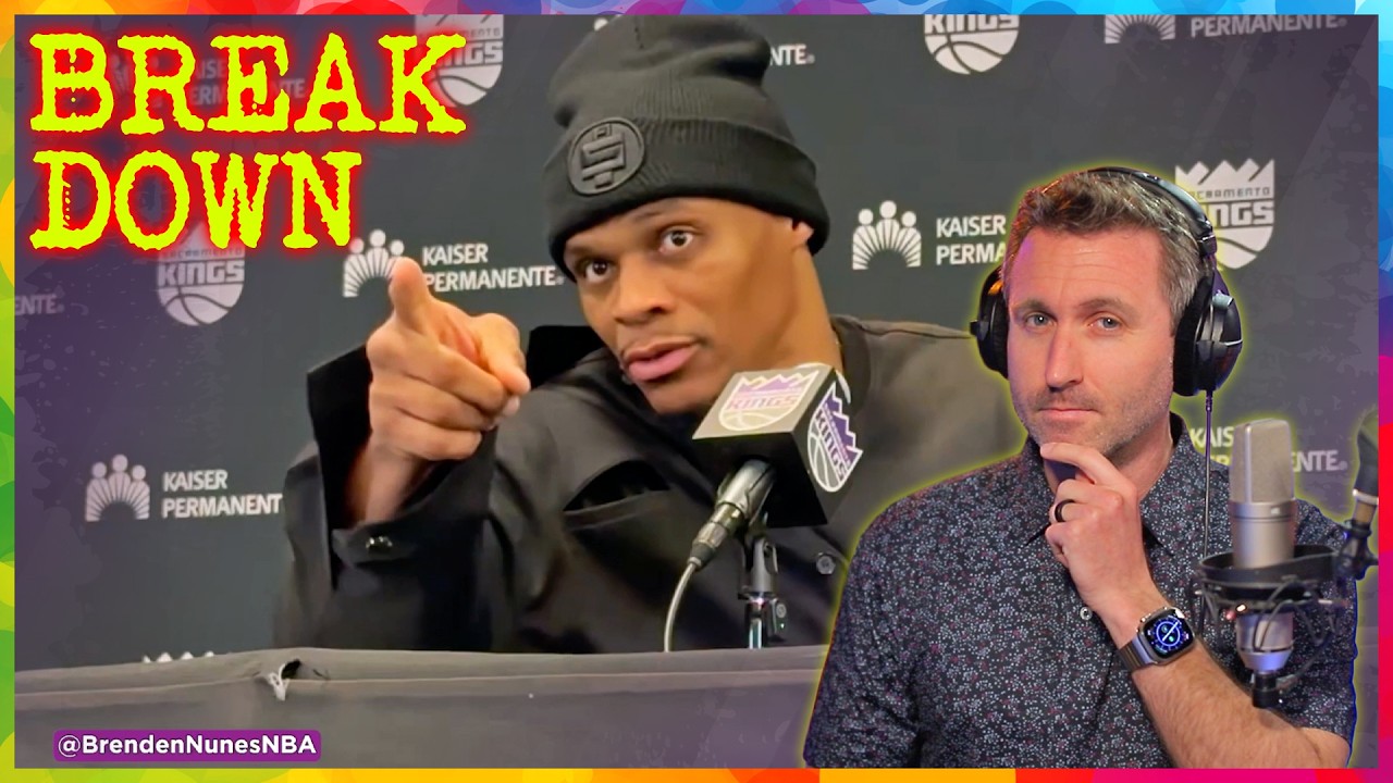 Russell Westbrook CONFRONTS Sacramento Kings Media (A Breakdown)