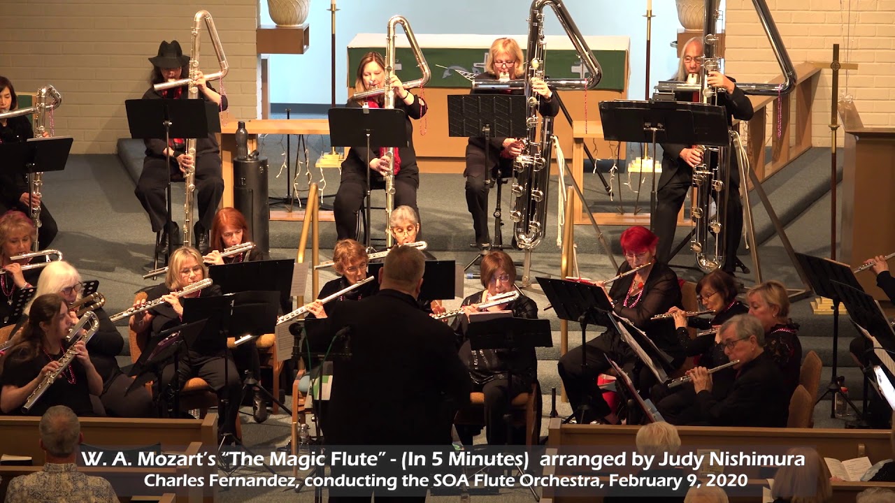 W. A. Mozart's The Magic Flute (in 5 minutes) arranged by Judy Nishimura