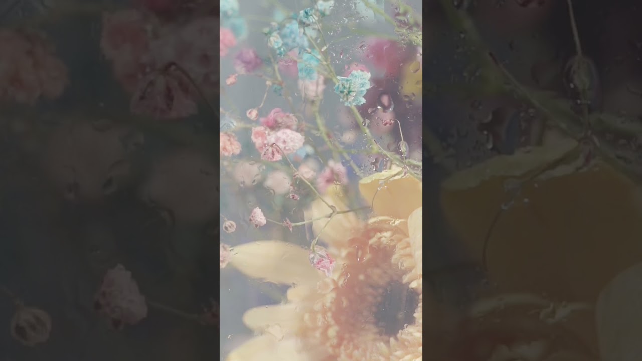 A pleasant dream in a flower paradise