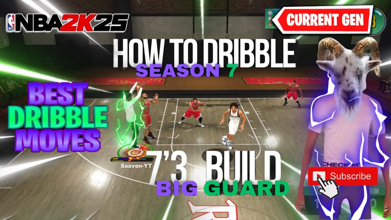 🟢7’3🟢 Dribble Tutorial #2K25