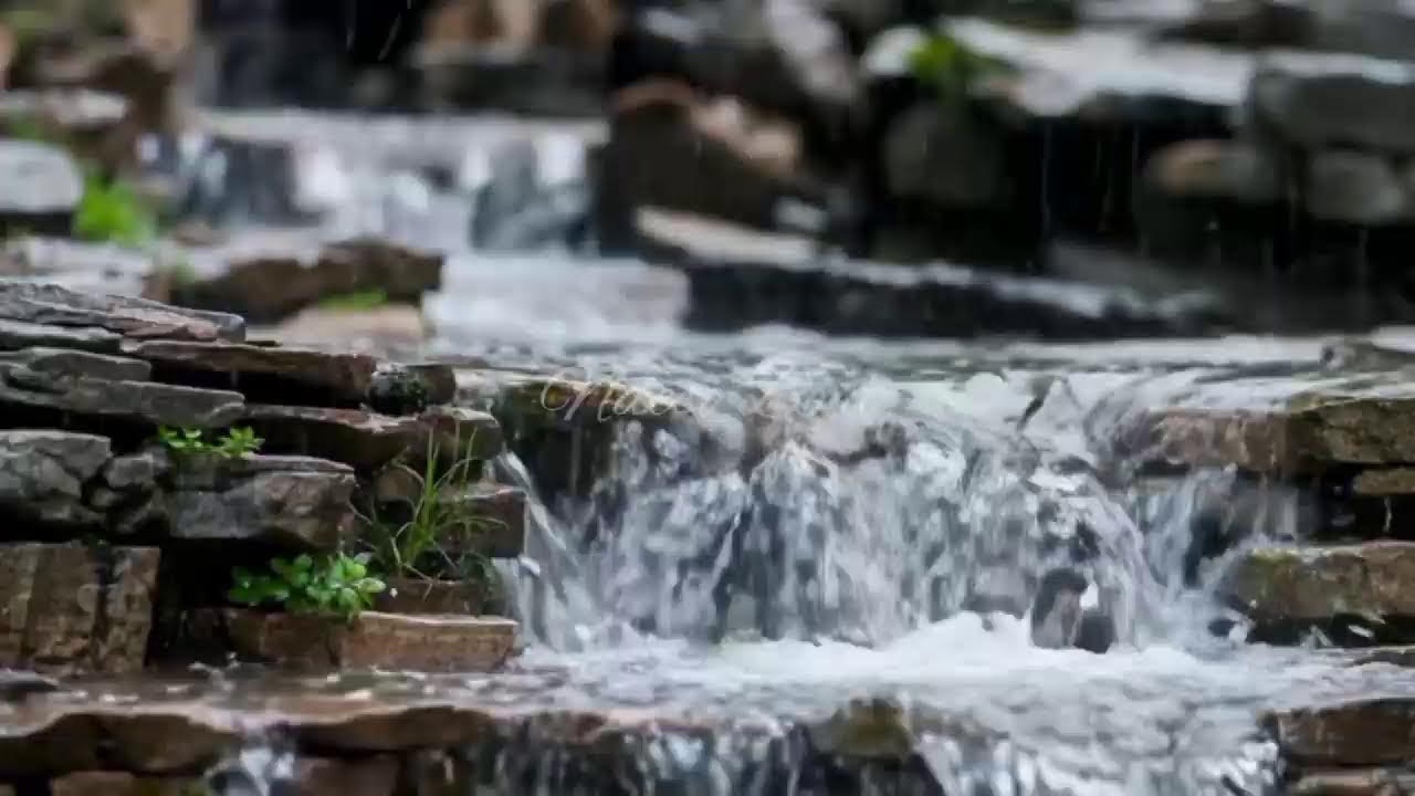 Crystal Clear River ASMR | Relaxing Water Splashing Sounds for Deep Sleep & Study