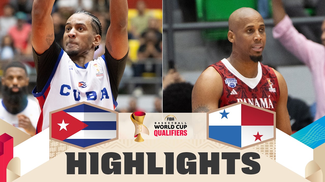 Cuba 🇨🇺 v Panama 🇵🇦 | Highlights | FIBA Basketball World Cup 2027 Americas Qualifiers