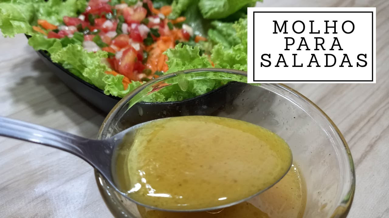2 MOLHOS PARA SALADA F&Aacute;CEIS E DELICIOSOS
