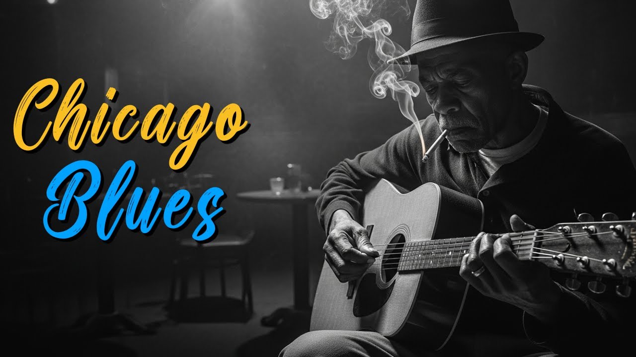🥁 Backbeat Heavy Chicago Blues for Dancing & Moving Feet | Midnight Blues Voice