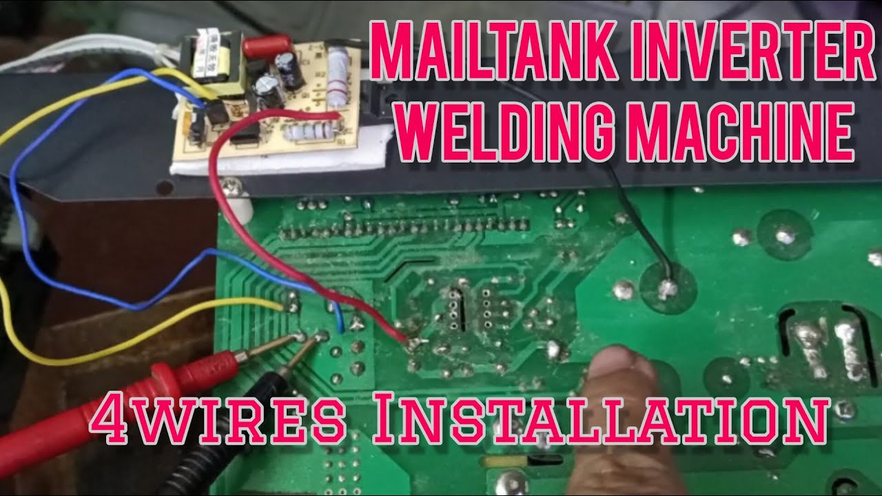 Simpleng pag-Install ng 4 wire Module / Mailtank Welding Machine No Power