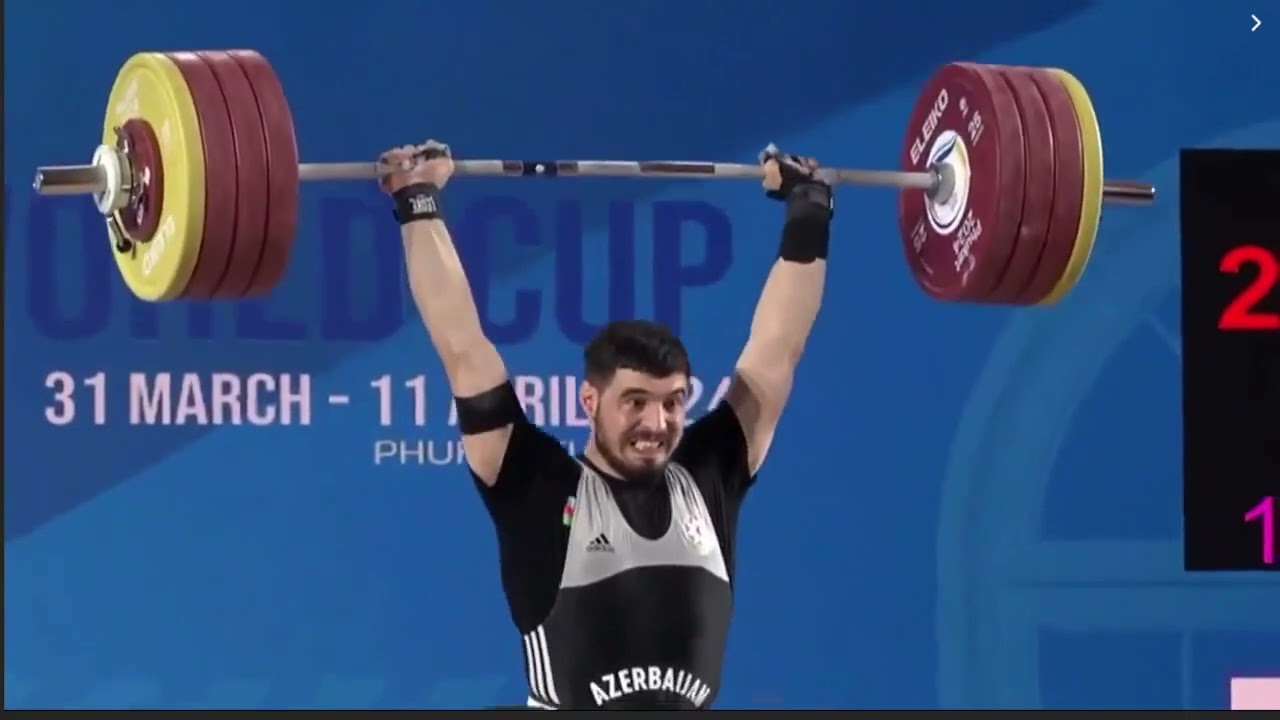 Dadaş Dadaşbəylinin Dünya Kubokundakı çıxışı.Sports school. #спорт#idman#sportsschool #weightlifting