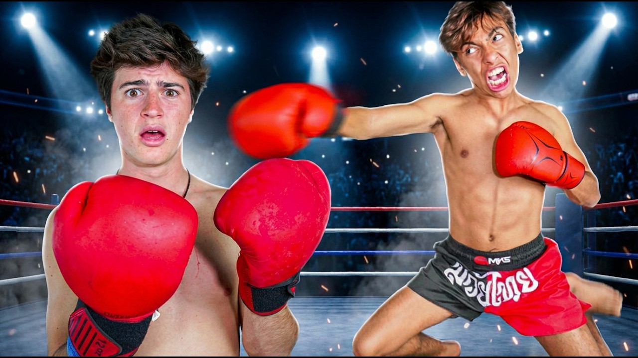 LUTANDO COM NATAN POR AI NO RINGUE NA CAMA ELÁSTICA!