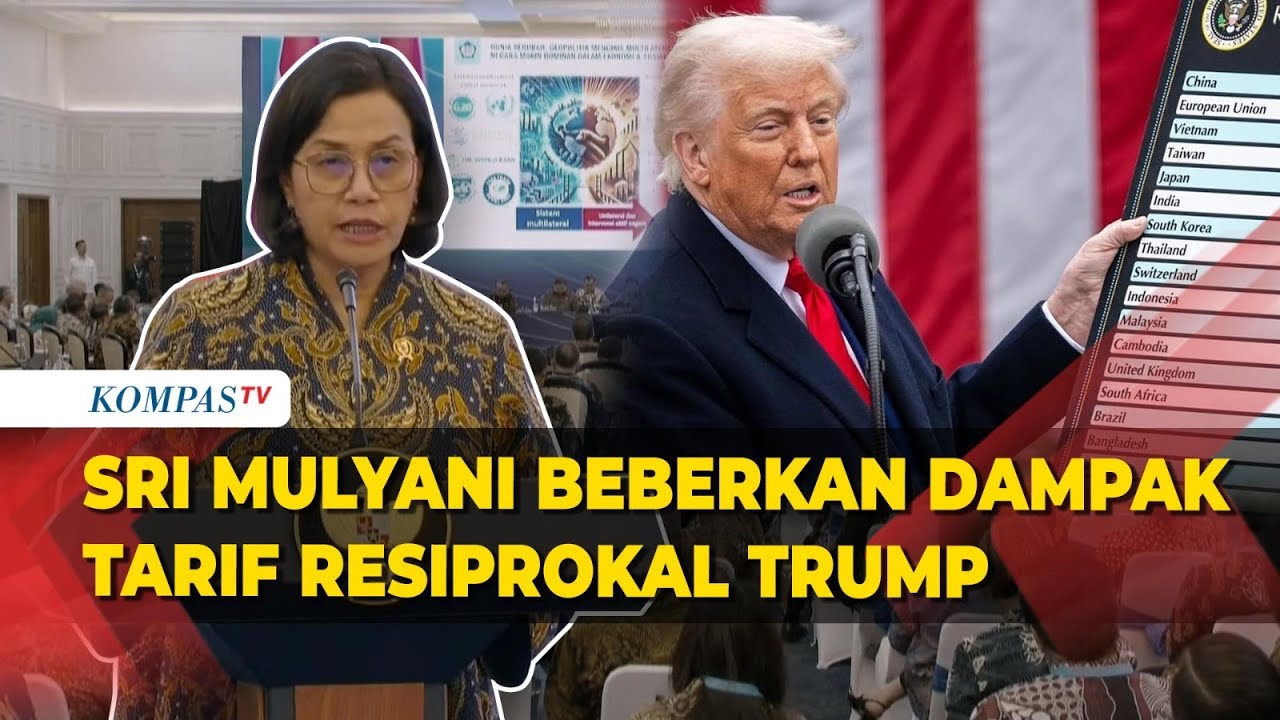 [FULL] Sri Mulyani Beberkan Dampak Tarif Resiprokal 32 Persen dari Trump untuk Indonesia