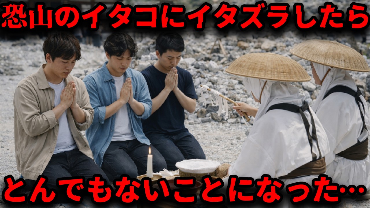 【実話】恐山のイタコにイタズラしたら、とんでもないことになった…