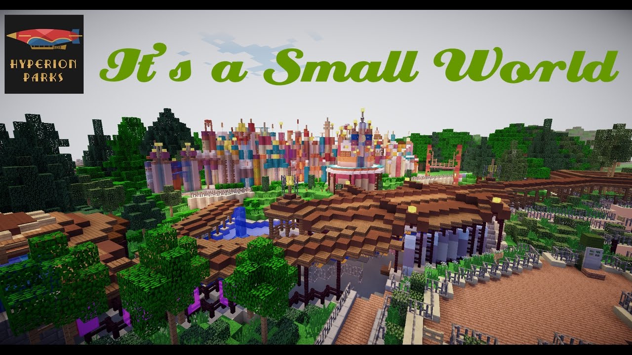 It's a Small World Disneyland Paris POV (Minecraft) - Hyperion Parks