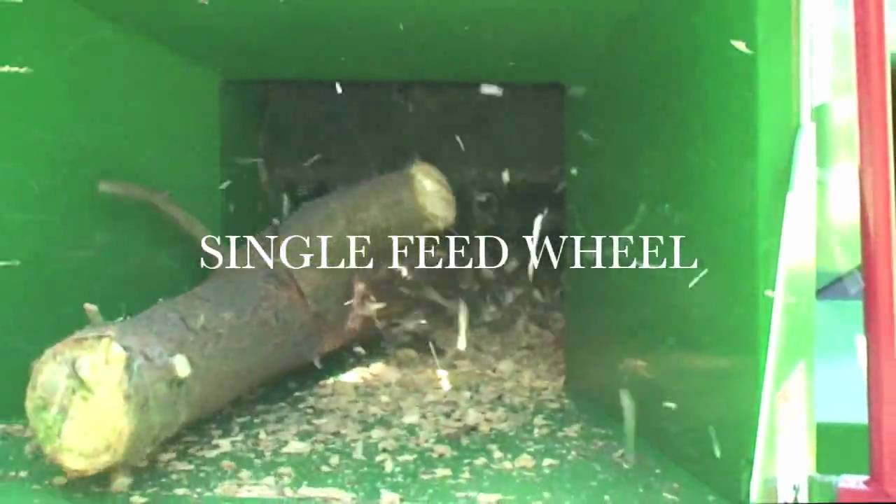 Drum Woodchipper used by tree industry