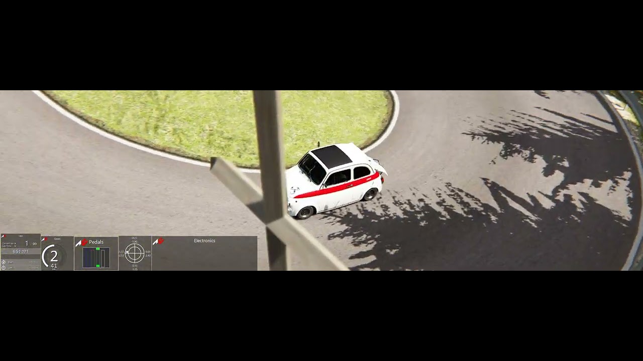 Assetto Corsa Trento-Bondone Abarth 595 Hellspec World Record 10:58.430 TV Cam