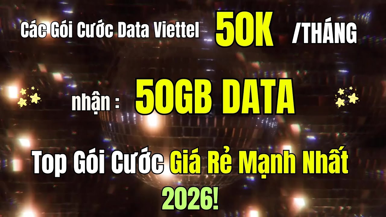 Các Gói Cước Data Viettel 50K 1 Tháng Mới Nhất – Top Gói Cước Giá Rẻ Mạnh Nhất 2026! #trending #top