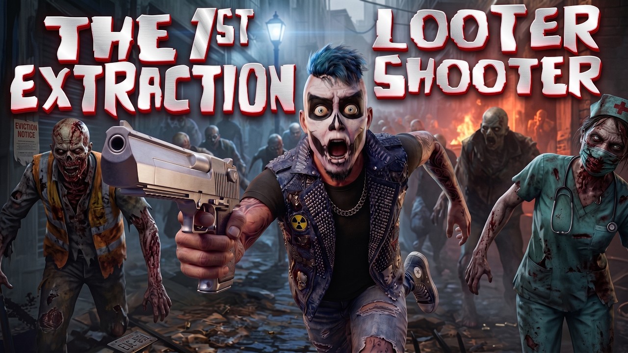 ZOMBIE ARC RAIDERS PLAYING THE 1ST EXTRACTION LOOTER SHOOTER | PvP LOOTING BLUEPRINTS