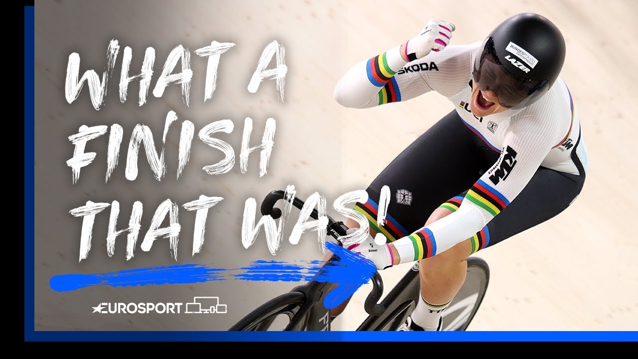 Photo finish! Lea Sophie Friedrich claims victory for Germany in Women's Keirin final! | Eurosport