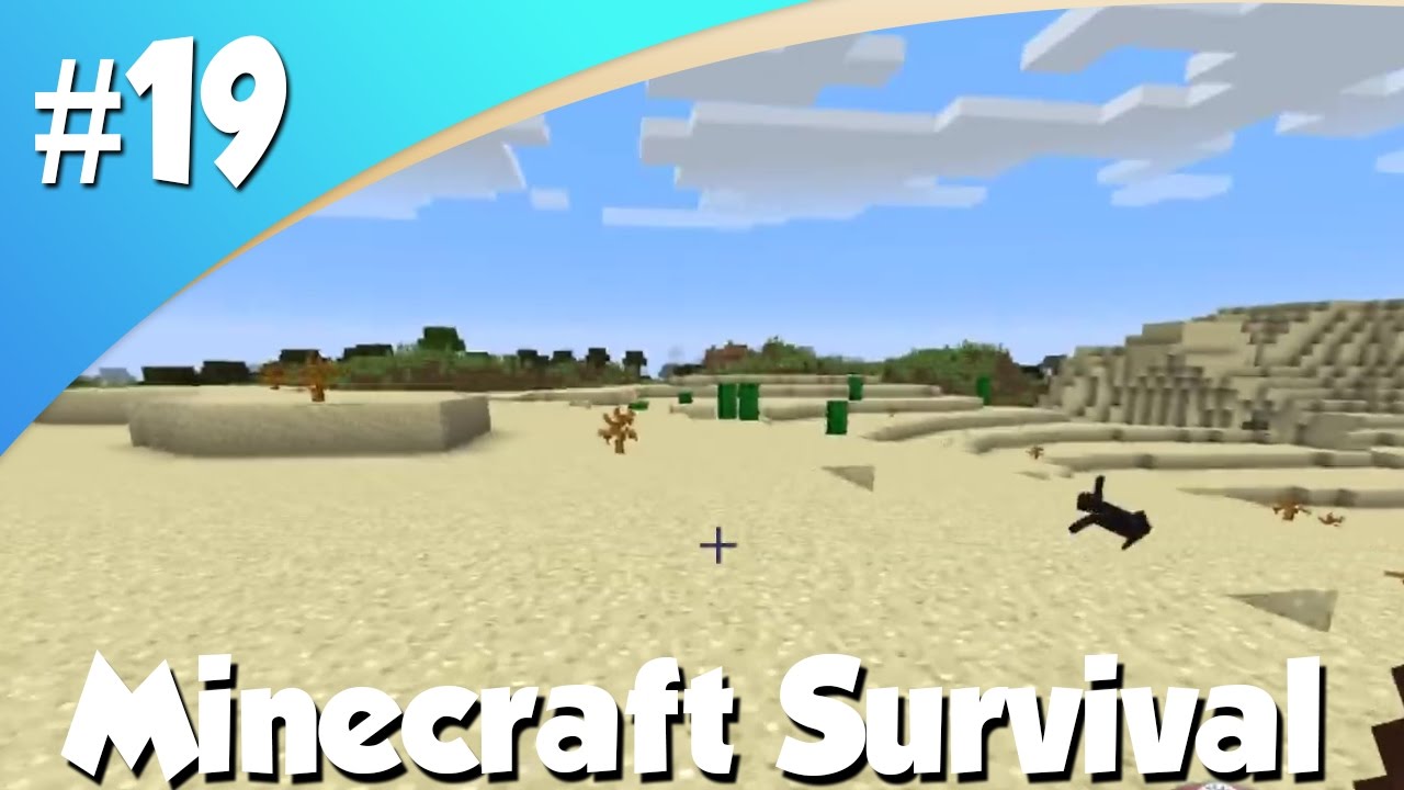 MEGA TUNNEL NAAR DE WOESTIJN! (Minecraft #19)