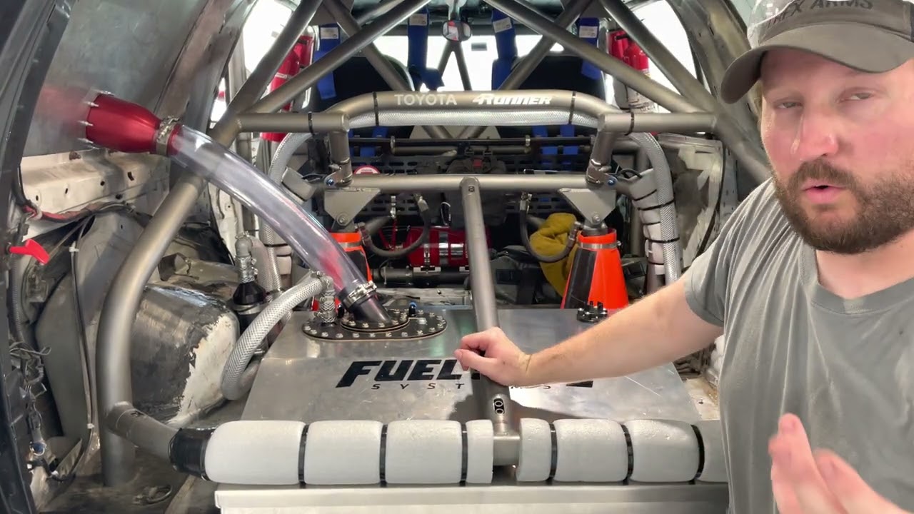 FATS vent line fuel cell setup