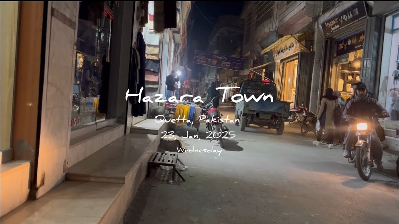 A night in Hazara Town (Quetta) | some short videos ✨