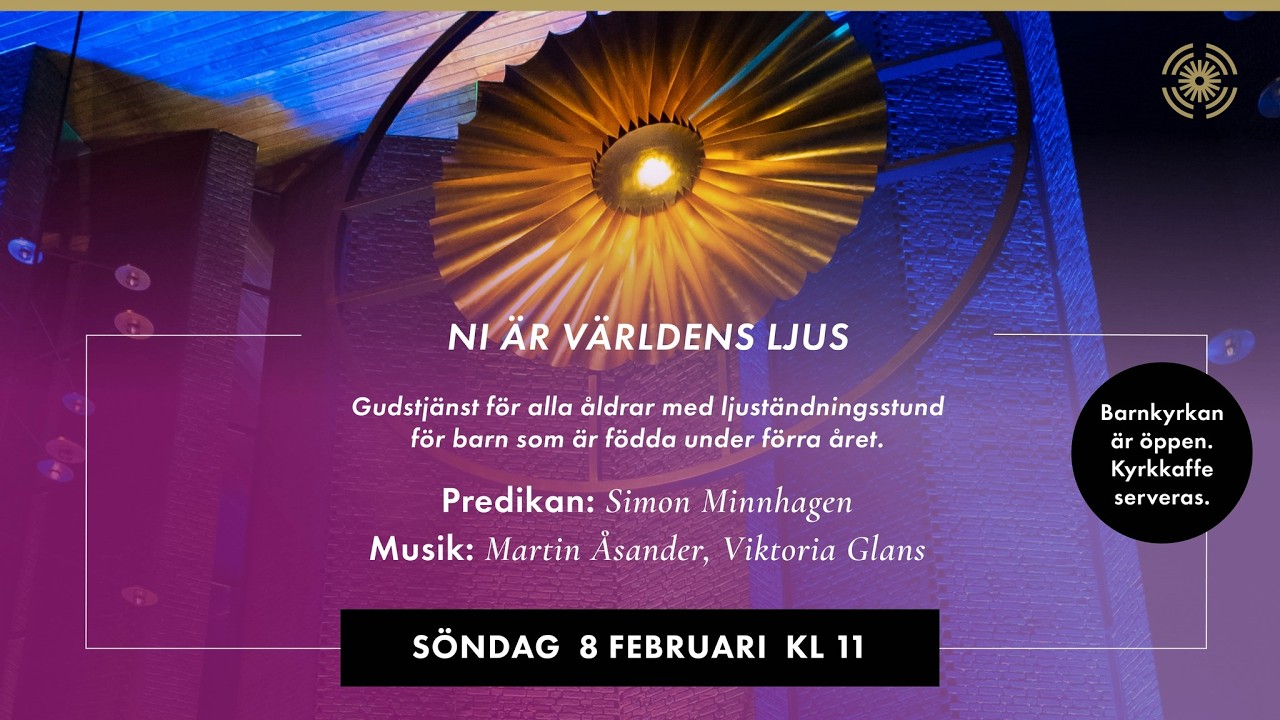 8 feb - Gudstjänst på svenska