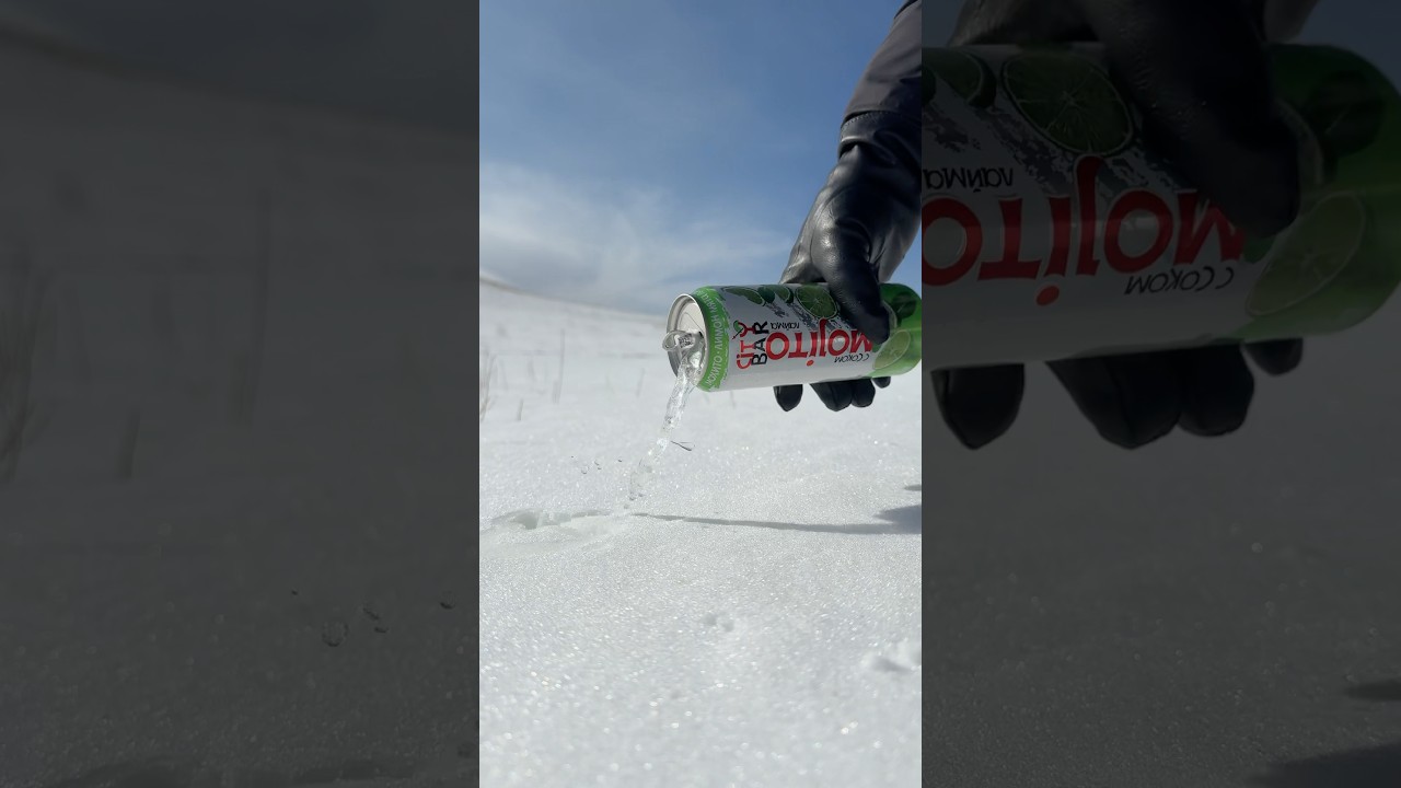A little secret that changes everything. #asmr #snow #shorts #satisfying