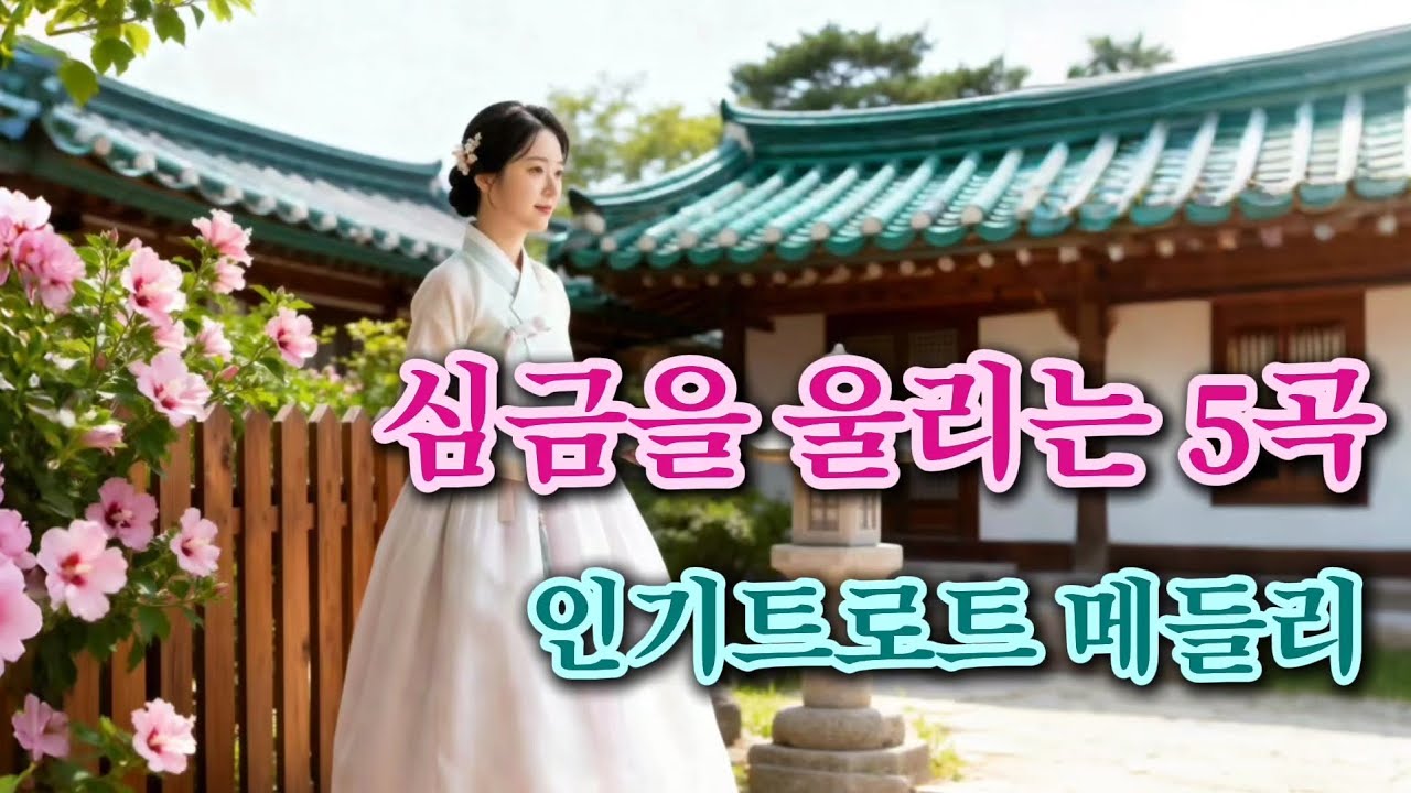 🎧 심금을 울리는 베스트 트로트메들리 | 추천 5곡