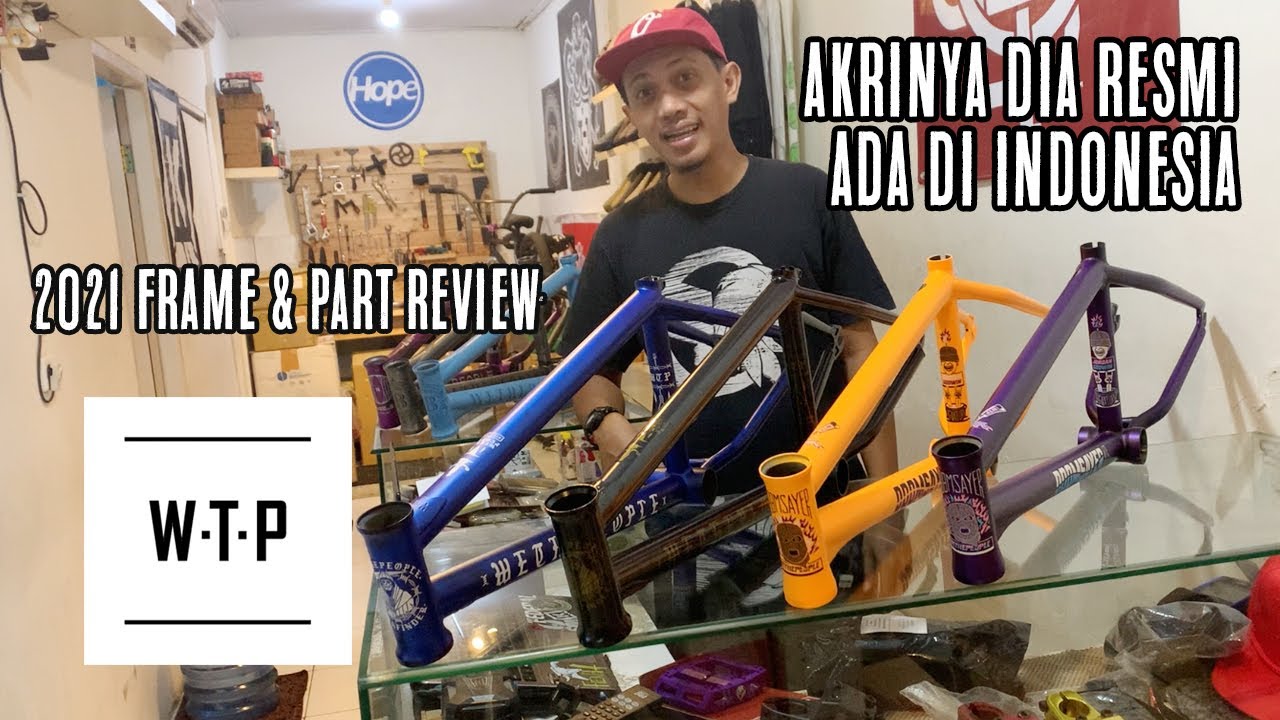 Review WTP 2021 frame & parts BMX
