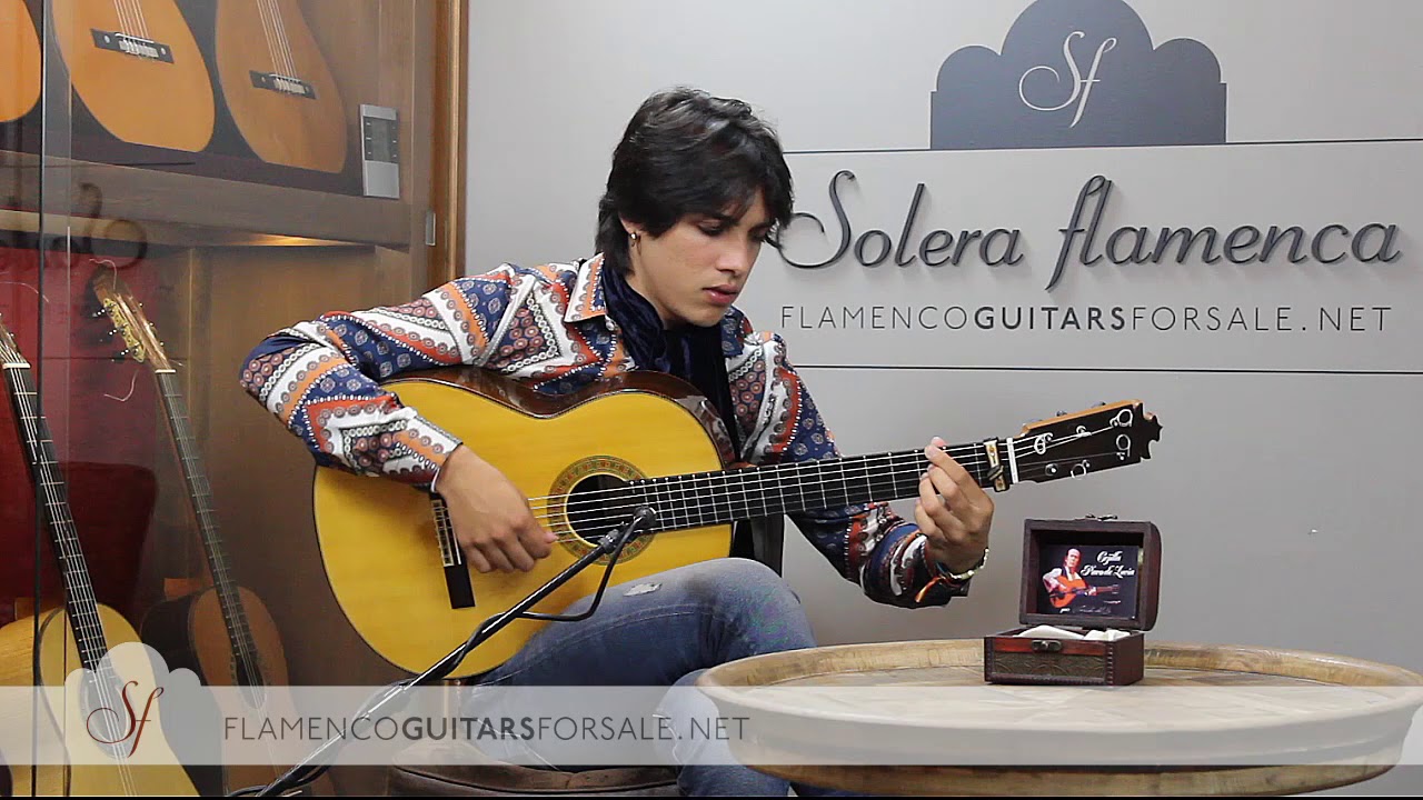 Francisco Barba 2018 Brazilian R. (CITES) flamenco guitar for sale played by José del Tomate