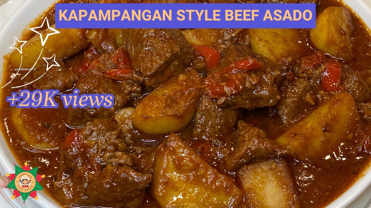 KAPAMPANGAN STYLE BEEF ASADO * FROM MY HOMETOWN OF PAMPANGA * ASADONG BAKA #nochebuena