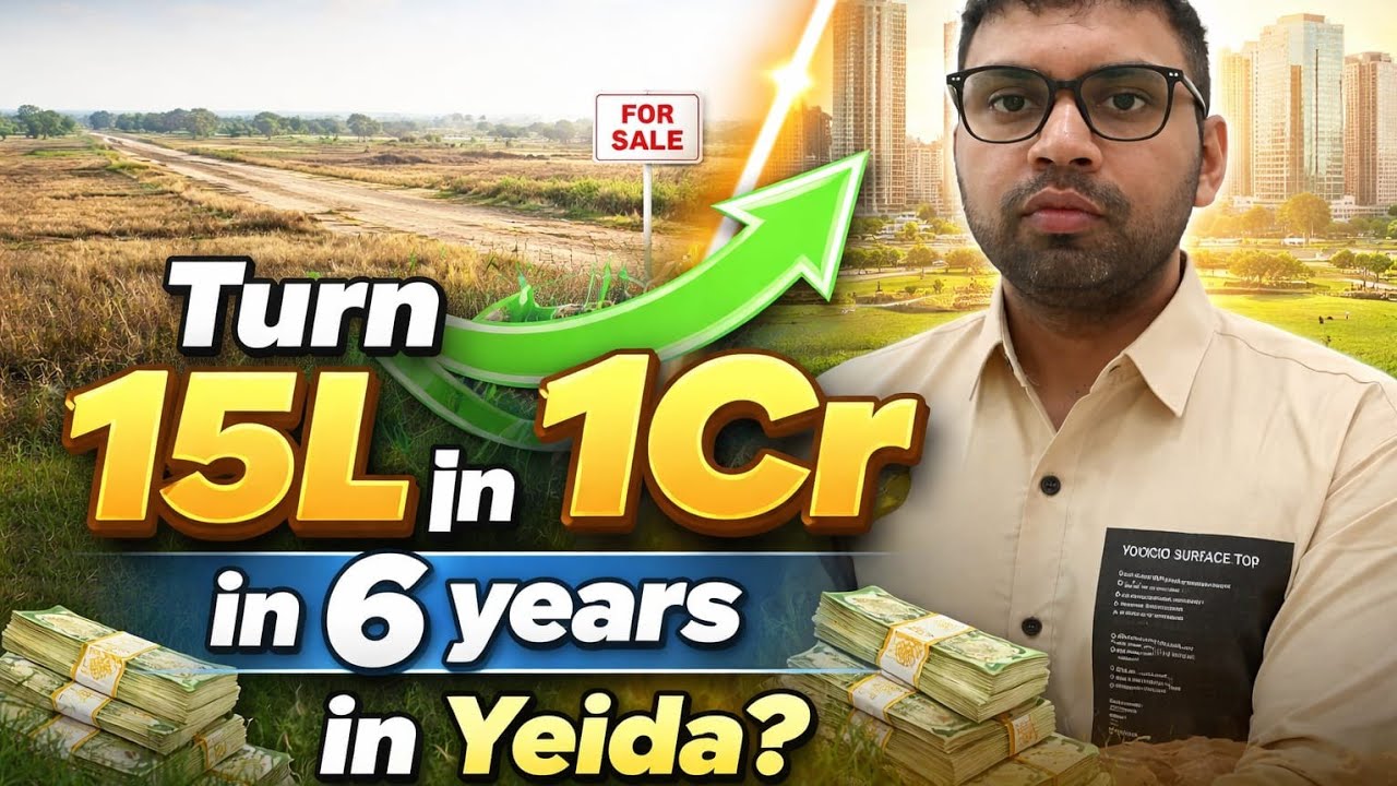 How ₹15 Lakh Land in YEIDA Becomes ₹1 Crore by 2031 (Government Policy Explained)
