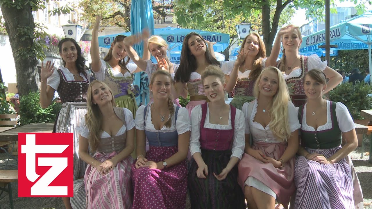 tz-Wiesn-Madl 2015: Dirndl-Anprobe und Fotoshooting