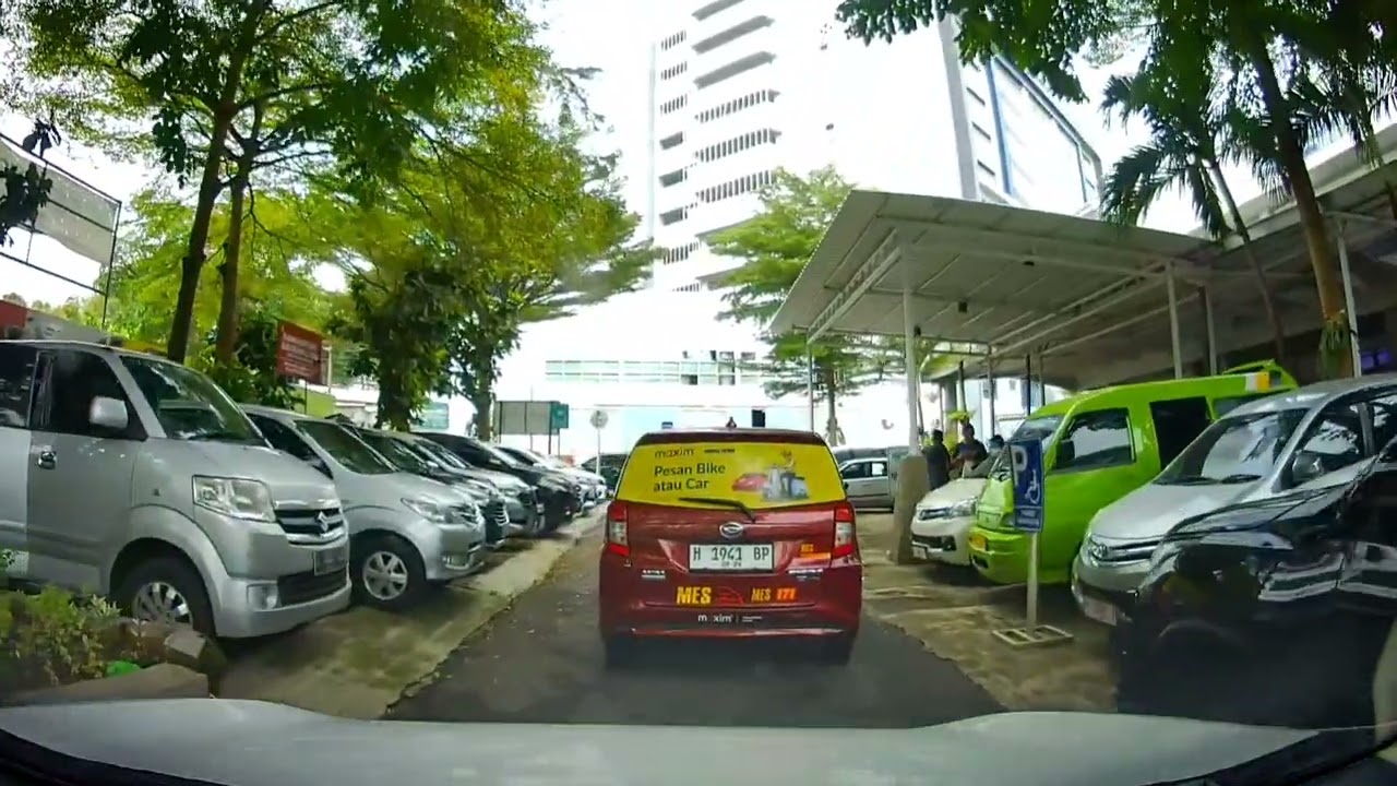 Cara masuk ke RS dr. Kariadi Semarang ke parkiran mobil