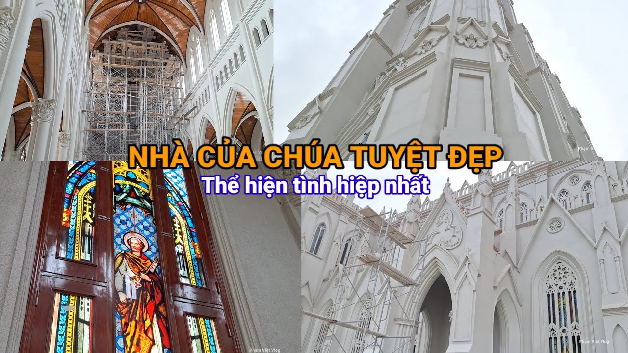 Nhà thờ giáo xứ nam thái/giáo phận thái bình/đang đi vào công đoạn cuối cùng để chuẩn bị cung hiến