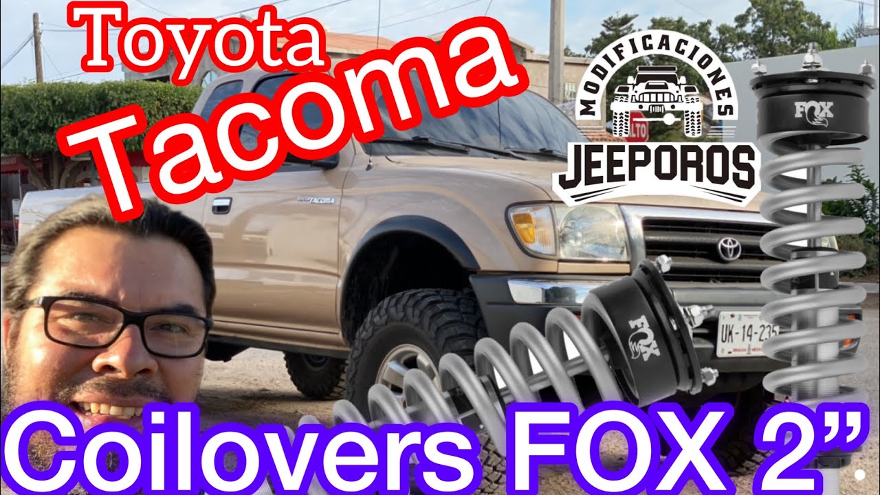 Coilovers Fox de 2” para Toyota Tacoma, mira el proceso de instalación y como quedó👌🏻👌🏻👌🏻