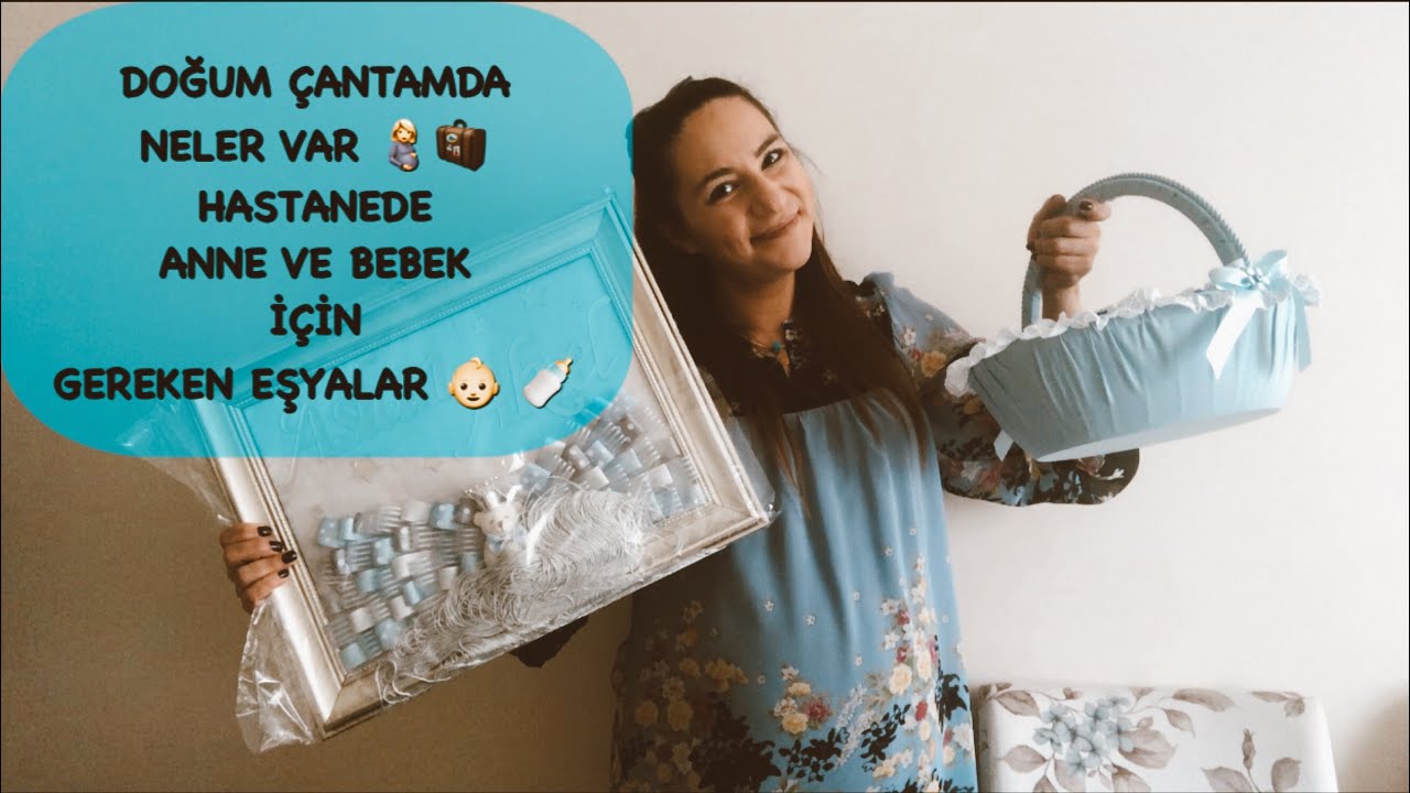 HASTANE DOĞUM ÇANTASI 💼🤰 HASTANE ÇANTASINDA NELER OLMALI🙄 ANNE VE BEBEK İÇİN GEREKEN EŞYALAR