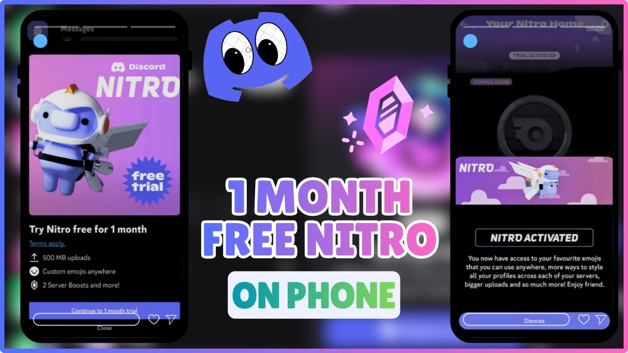 *БЕСПЛАТНЫЙ 1 МЕСЯЦ DISCORD NITRO НА ТЕЛЕФОНЕ* | | Как его получить | ПОЛНОЕ РУКОВОДСТВО 2026