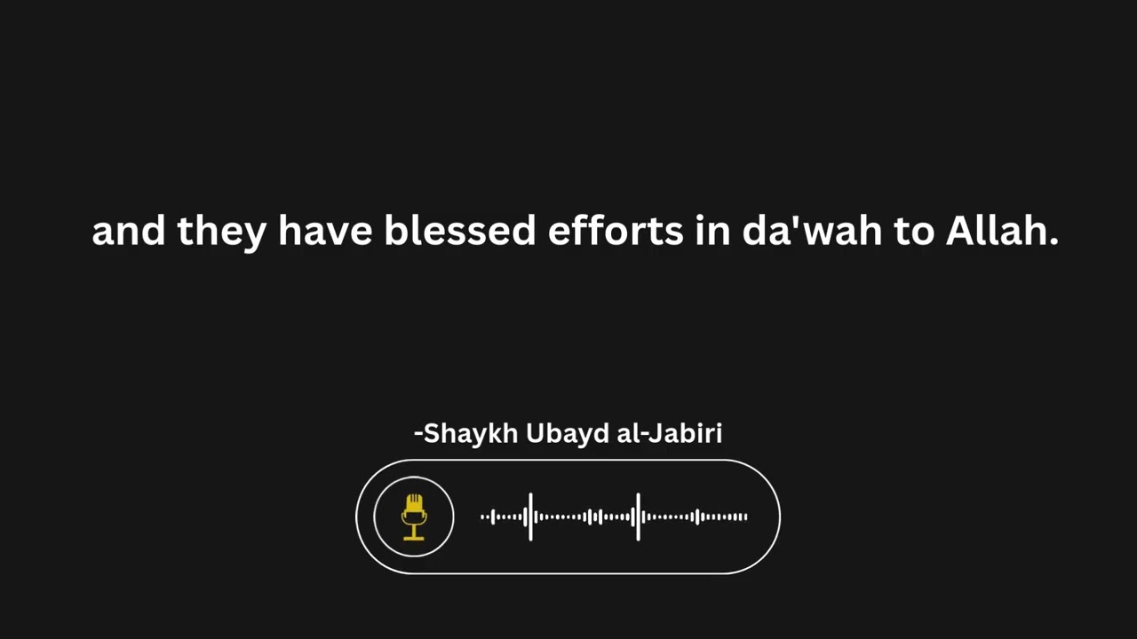 Advice of Shaykh Ubayd al-Jabiri regarding dealing with the Hajuris and their likes.