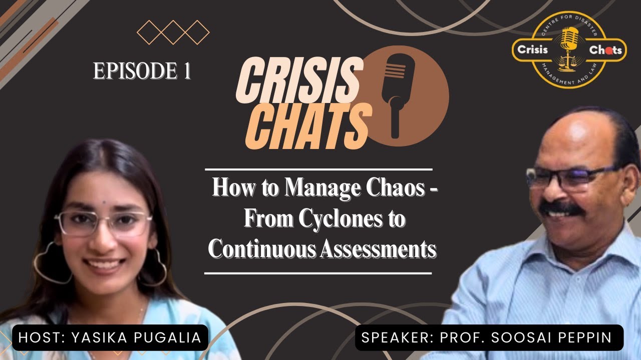 Episode 1| How to Manage Chaos: From Cyclones to Continuous Assessments| Ft. Prof. Soosai Peppin