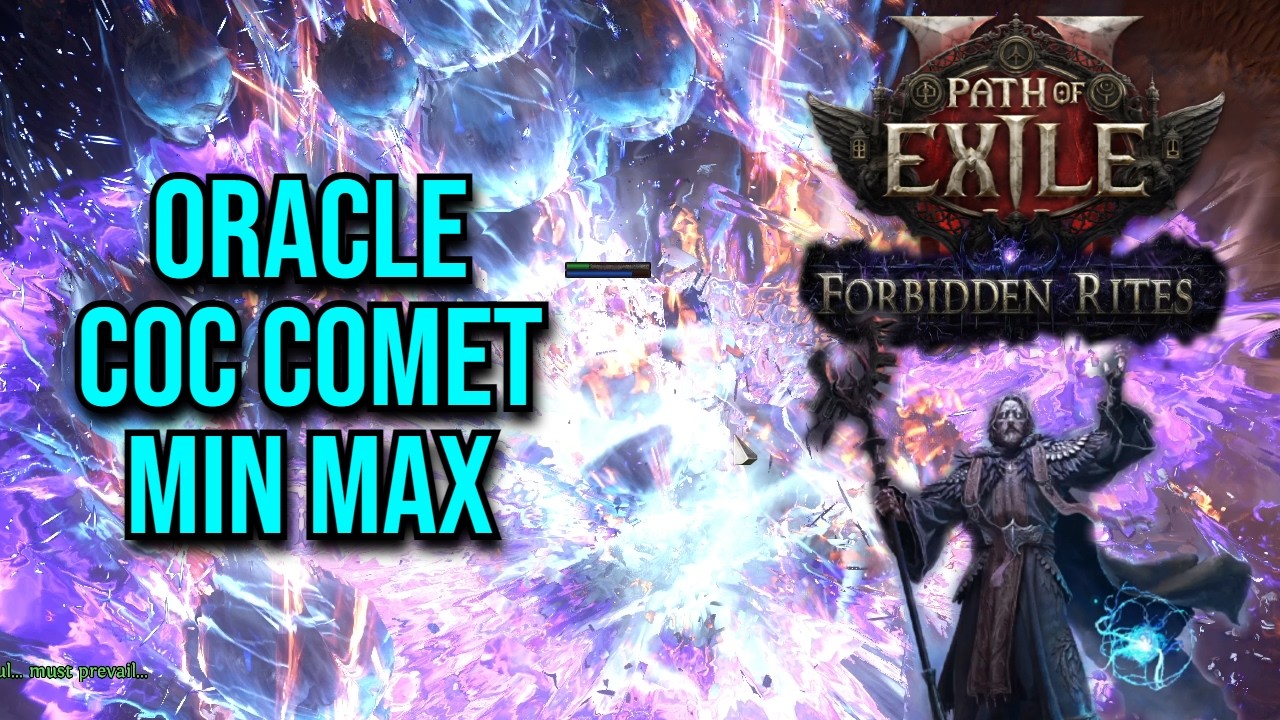 PoE2 [0.5.5] &mdash; CoC Comet Oracle &mdash; Ember Fusillade + Orb of Storms &mdash; Гайд по минмакс билду