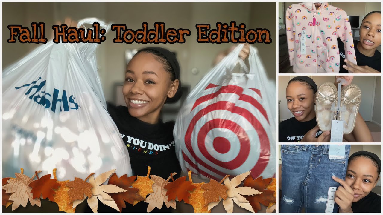Fall Toddler Clothing Haul 2020| Target, Marshall&rsquo;s, Walmart Haul