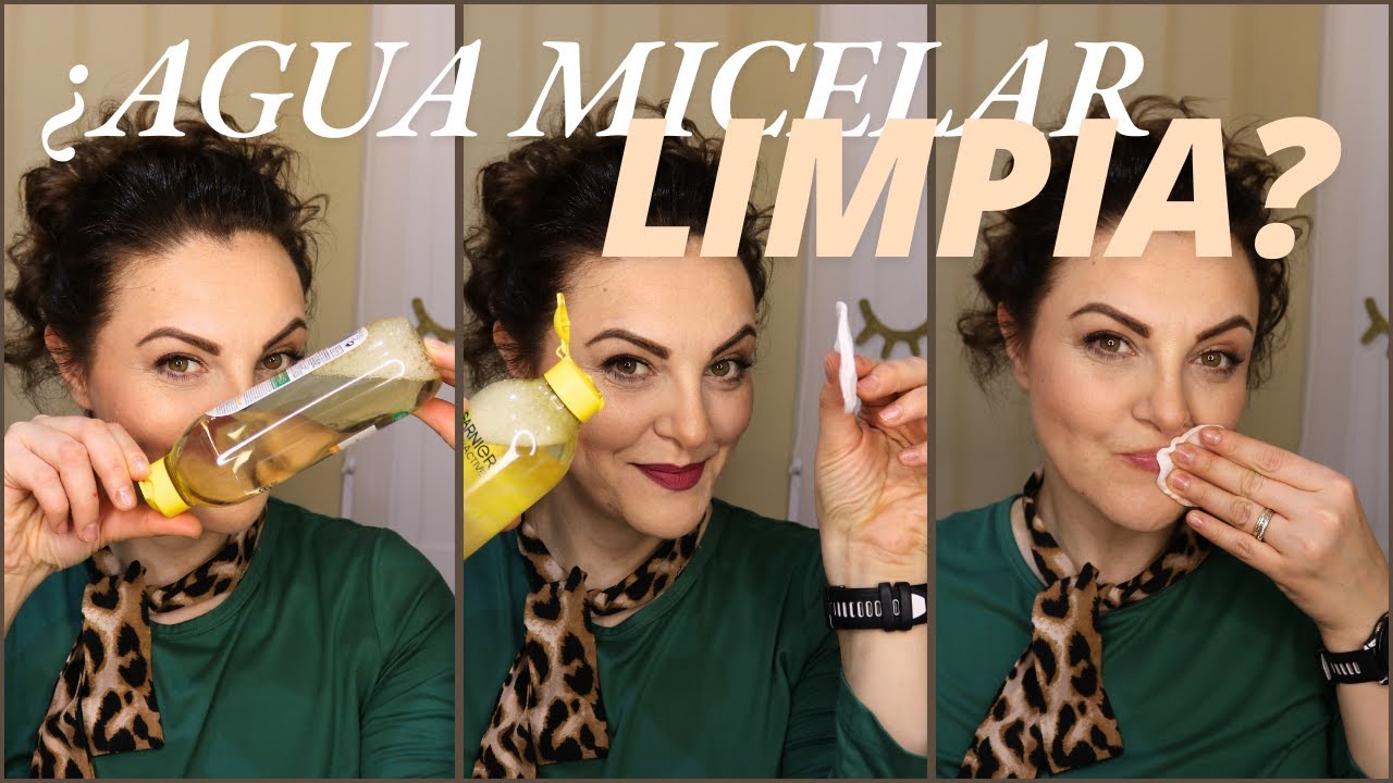 ¿Agua micelar limpia o solo engaña? ❌ La verdad del skincare