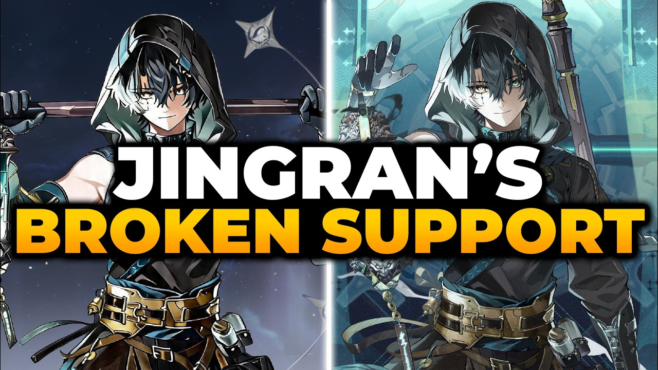 JINGRAN BROKEN SUPPORT + BEST TEAM BUILD | WUWA 3.6, Wuthering Waves, Jingran WUWA, WUWA Jingran
