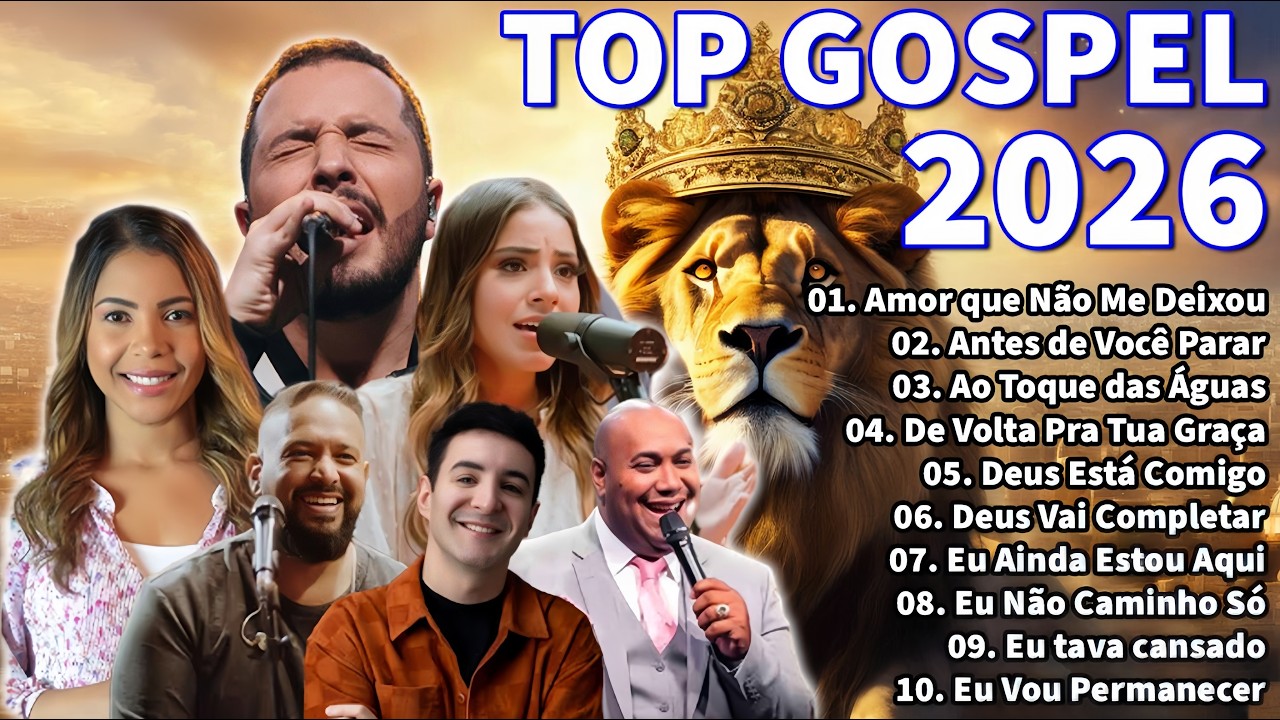 Top Louvores e Adoração 2026 - Playlist de Músicas Gospel Sem Parar | Top Gospel 2026