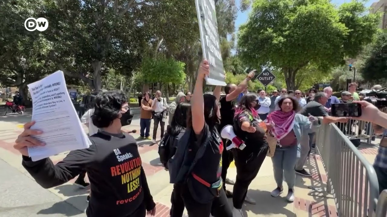 Pro Palestinian student protests spread across US &ndash; DW &ndash; 05 02 2024