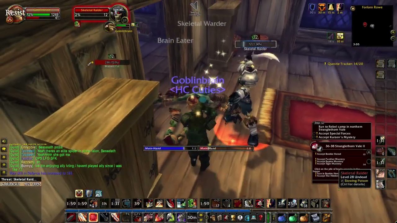 Morbent Fel Solo Warrior - WoW Hardcore