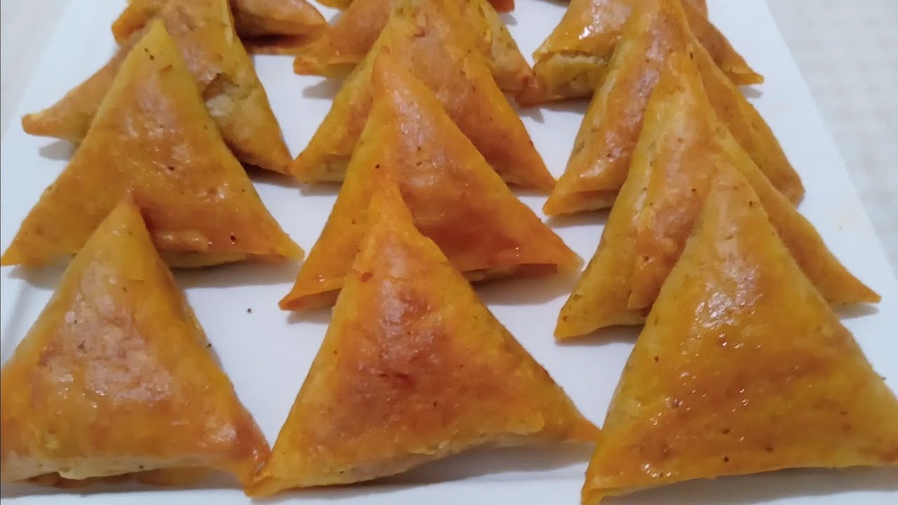 بريوات في الفرن  بالقمرون والخضر شهوة منهم مع طريقة شرح مبسط لطيهم