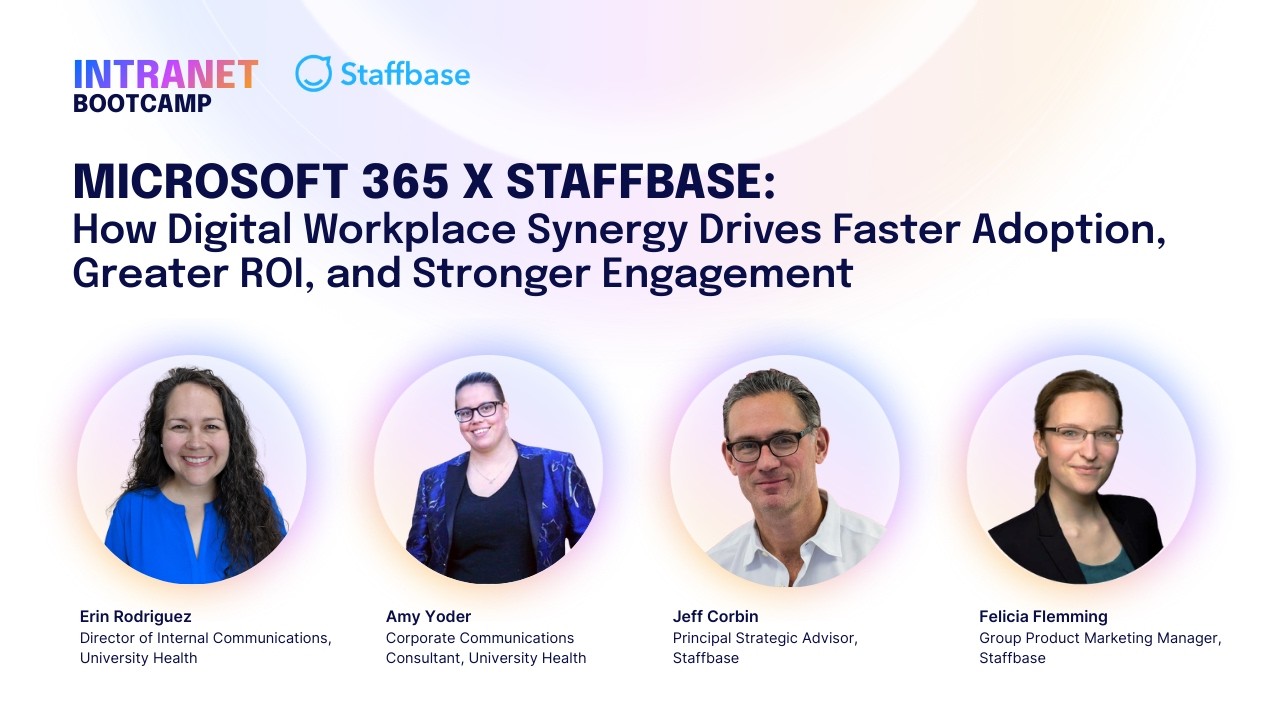 Microsoft 365 x Staffbase: How Digital Workplace Synergy Drives Adoption, ROI, and Engagement