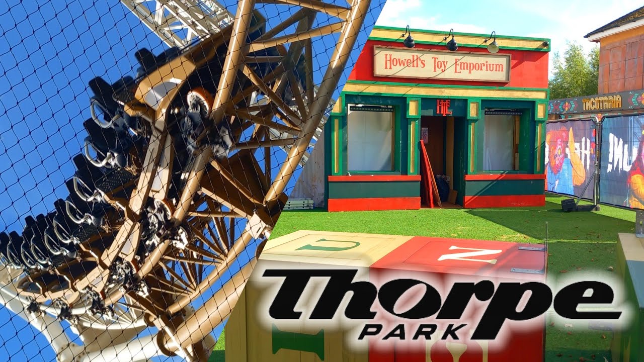 The Queues Are 30 Minutes Long Again! | THORPE PARK Vlog - September 2025!!!